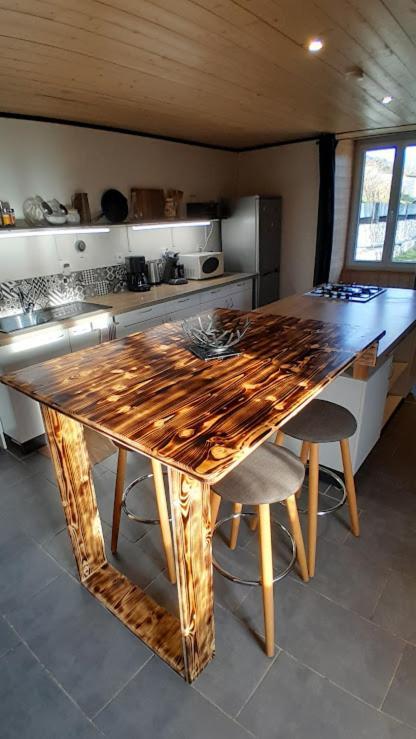 Maison Renove En Pierre Crotenay Esterno foto