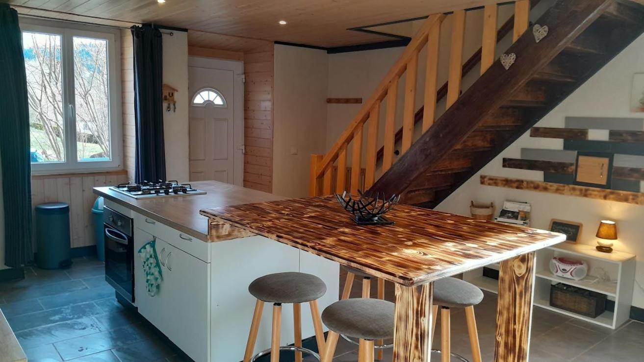 Maison Renove En Pierre Crotenay Esterno foto