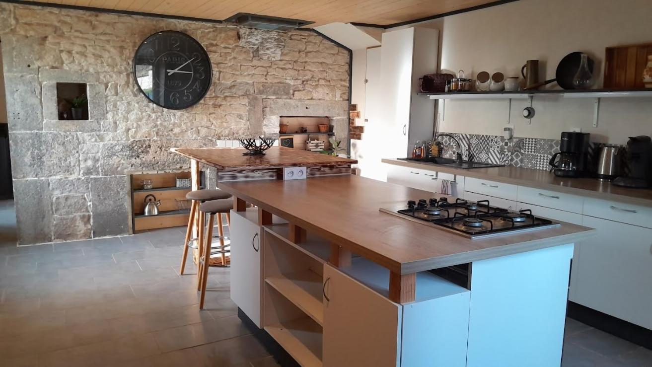 Maison Renove En Pierre Crotenay Esterno foto