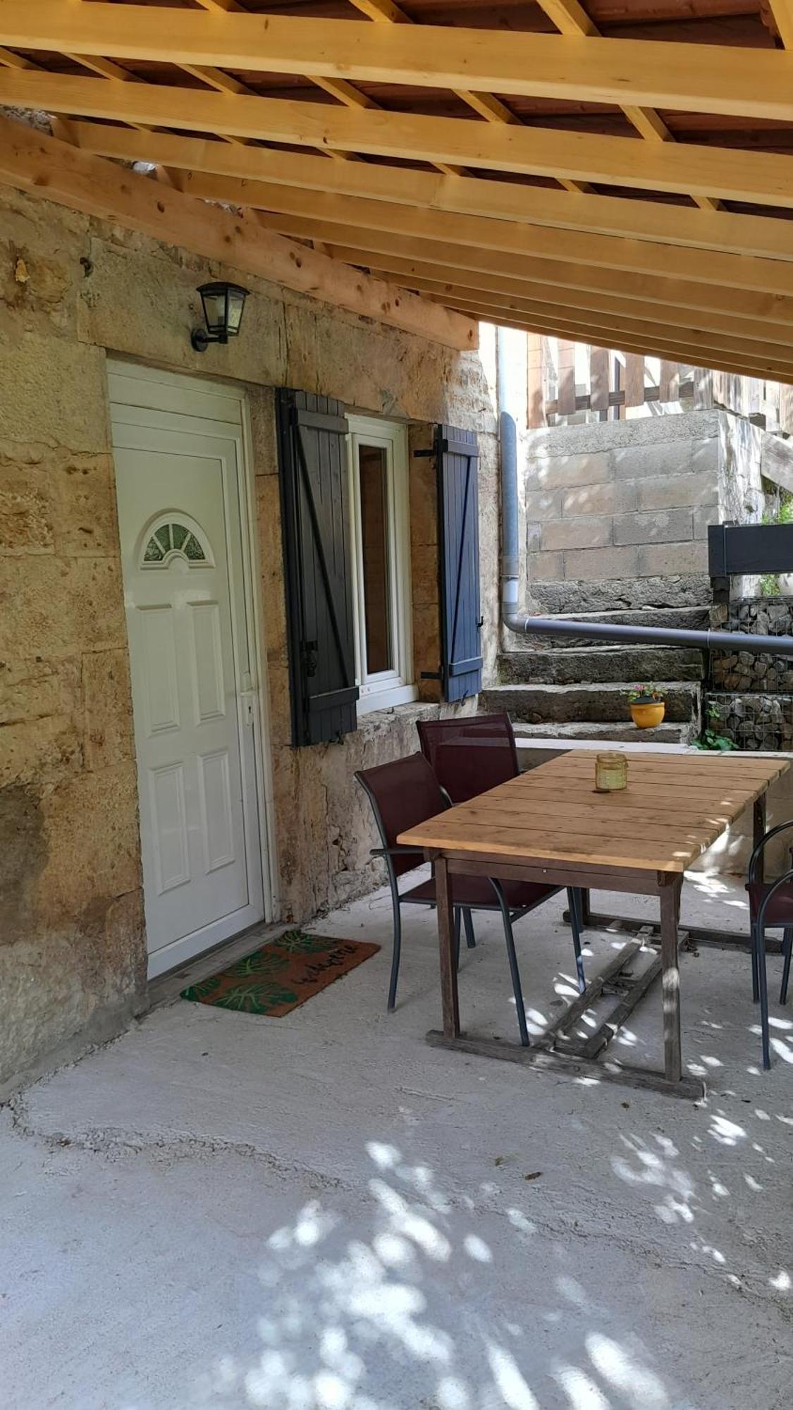 Maison Renove En Pierre Crotenay Esterno foto